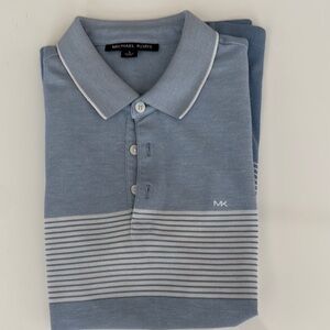 Michael Kors Blue Polo Shirt for Men